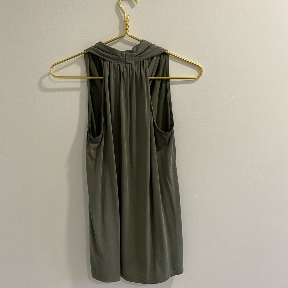 Anthropologie High Neck Razor Back Smooth Tunic - Picture 2 of 4